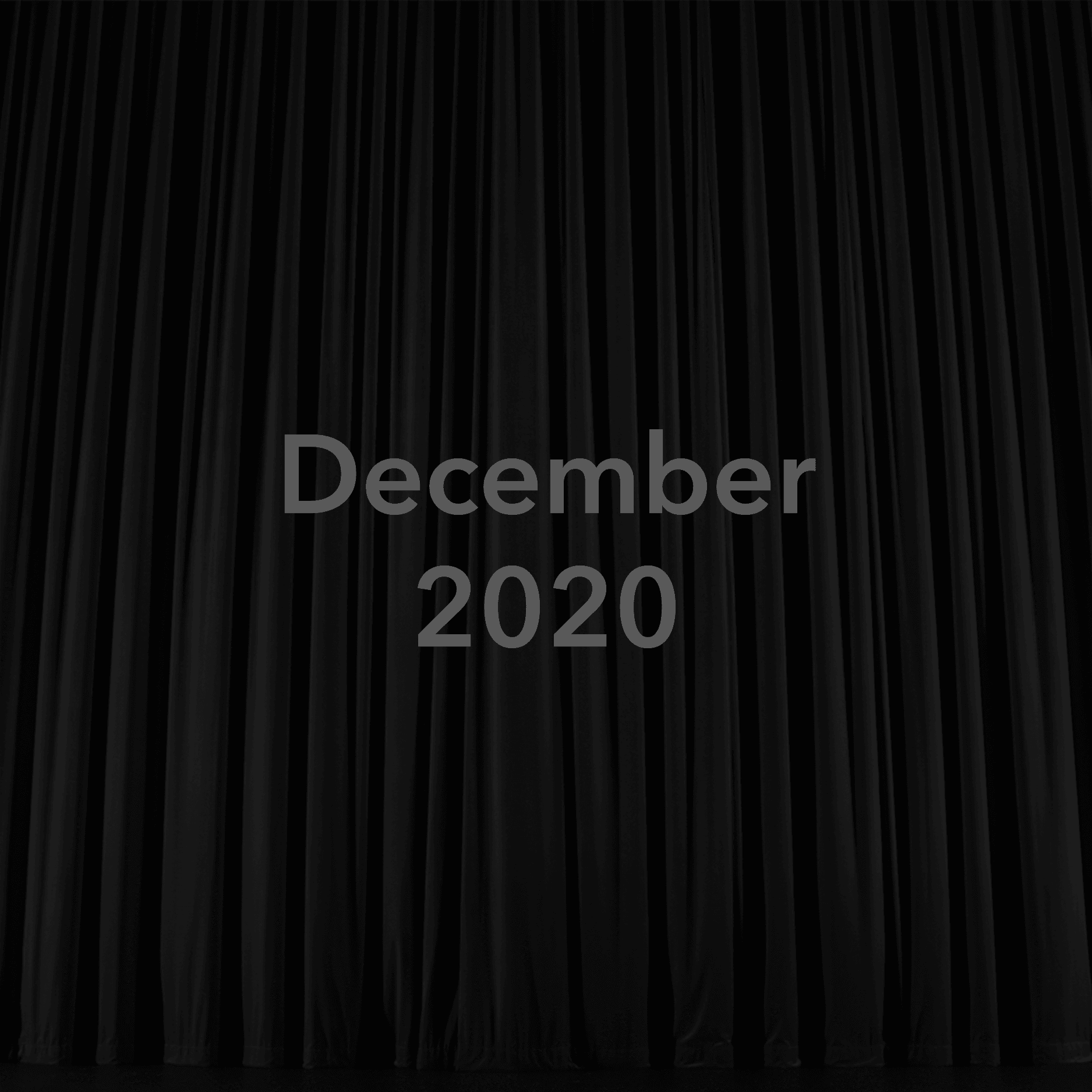 December 2020 Show Placeholder