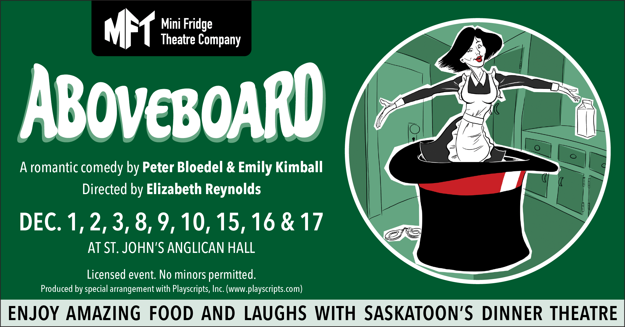 Aboveboard Event Poster