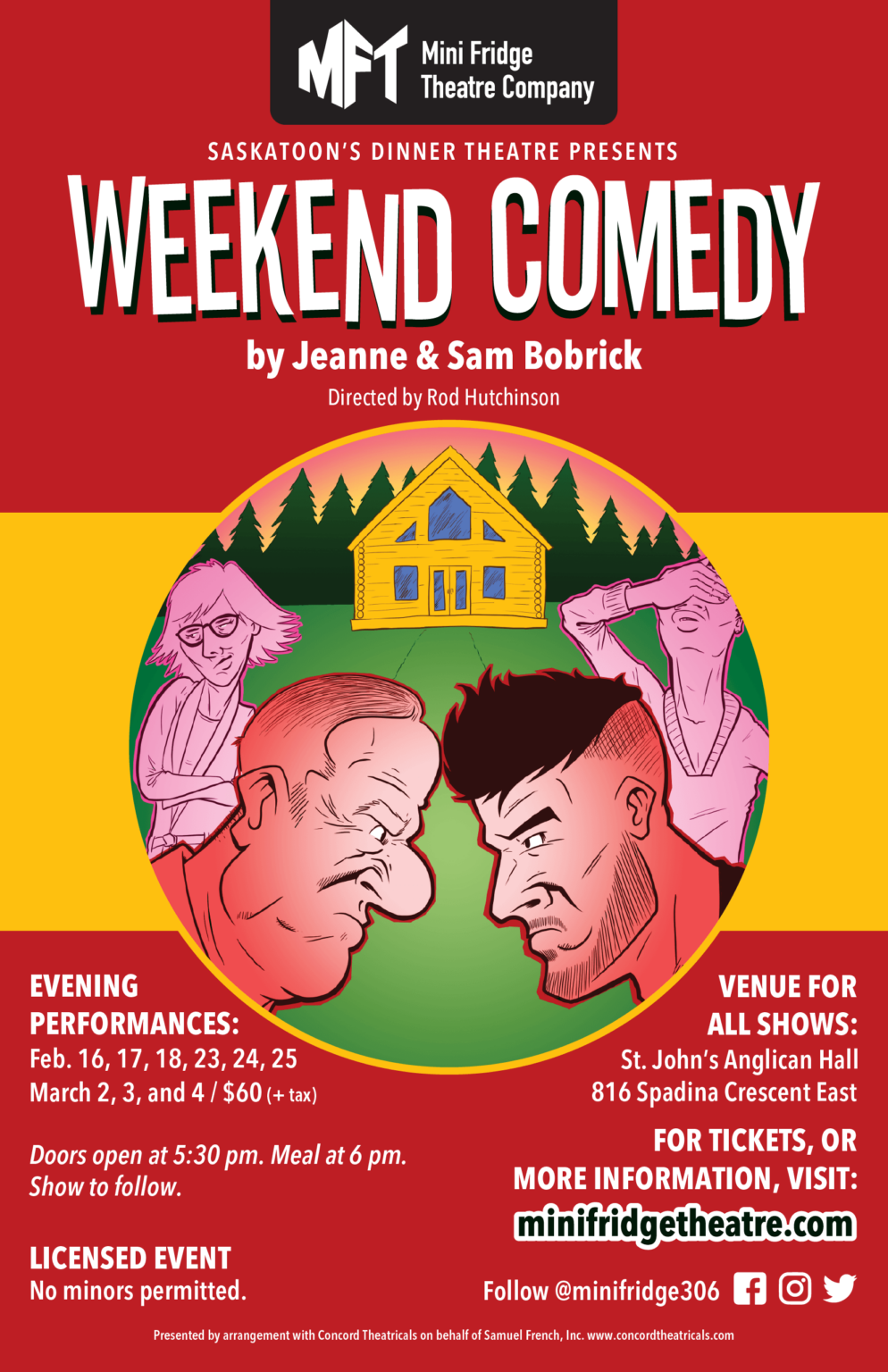 Weekend Comedy Web Poster