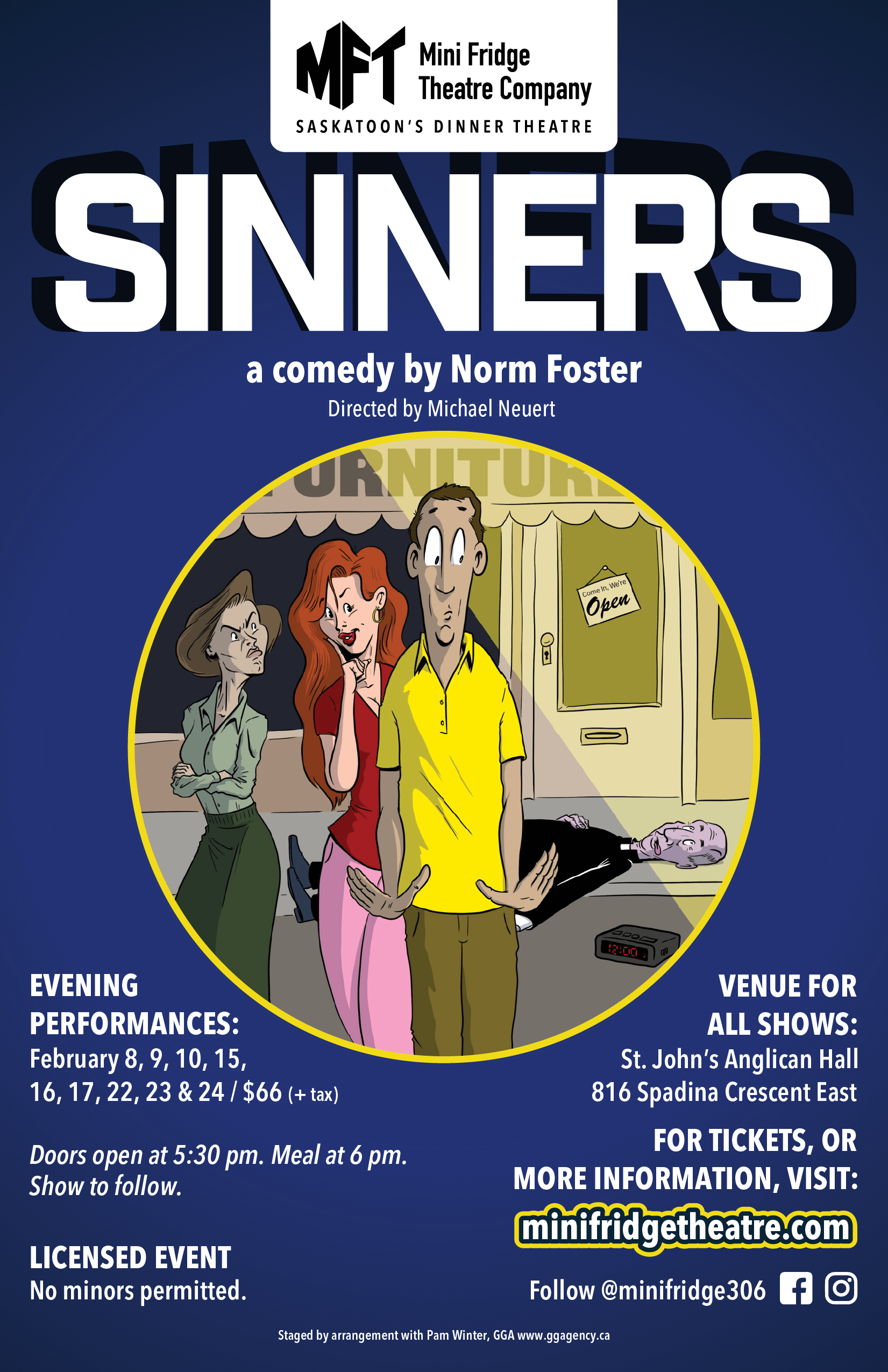 Sinners Web Poster