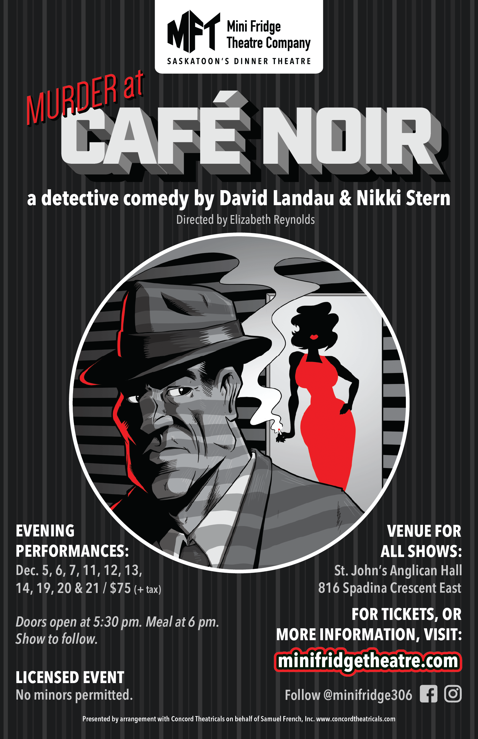 Murder at Cafe Noir Web Poster