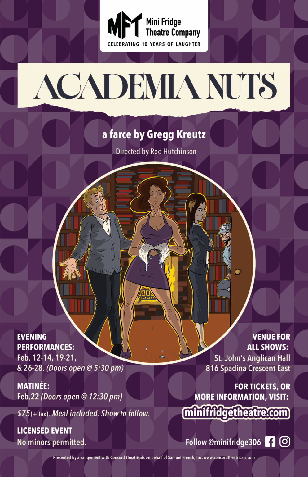 Academia Nuts Wewb Poster