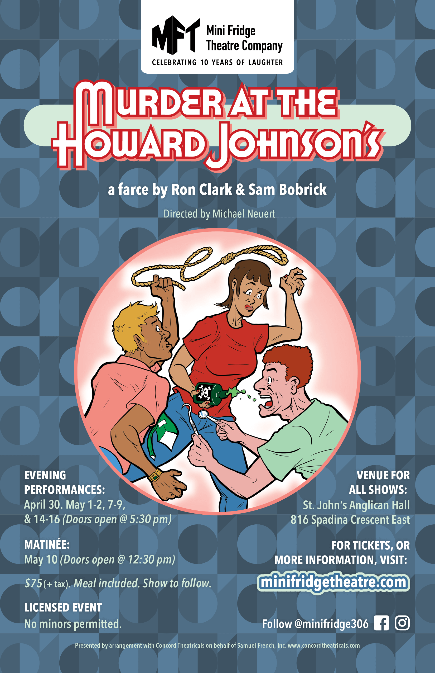 Murder at the Howard Johnson's Web Poster
